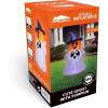 imageJoiedomi 5 FT Tall Halloween Inflatable Ghost Outdoor Decoration Inflatable Halloween Ghost Decor Outdoor with Rotating Light Blow Up Yard Decoration for Party Lawn Garden DecorPumpkin Ghost