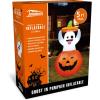 imageJoiedomi 5 FT Tall Halloween Inflatables Outdoor Decorations Inflatable Cute Ghost Halloween Decor Outdoor Blow Up Ghost Lift Pumpkin Candy Bag with Buildin LEDs for Yard DecorationsGhost with Pumpkin