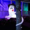 imageJoiedomi 5 ft Tall Halloween Inflatables Outdoor Decorations Inflatable Ghost Halloween Decor Outdoor Blow Up Ghost Twining Around Tree with Buildin LEDs for Yard Decorations