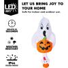 imageJoiedomi 6 FT Halloween Inflatable Ghost ampamp Pumpkin Outdoor Blow Up Window Decor with LED Lights Cute Halloween Yard Decoration