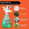 imageJoiedomi 6 FT Halloween Inflatable Outdoor Decoration Ghost Inflatable Halloween Decor Outdoor Blow Up Ghost in The Jar with Green Projecting LED for Halloween Yard Decoration
