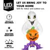 imageJoiedomi 6 FT Halloween Inflatables Outdoor Decorations Blow Up Ghost Inflatable Decor Inflatable Ghost with Builtin LEDs for Halloween Window Decorations
