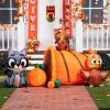 imageJoiedomi 7 FT Long Inflatable Woodland Animals with Cornucopia with Buildin LEDs Blow Up Inflatables for Thanksgiving Party Indoor Outdoor Yard Garden Lawn Fall Decorations