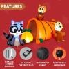 imageJoiedomi 7 FT Long Inflatable Woodland Animals with Cornucopia with Buildin LEDs Blow Up Inflatables for Thanksgiving Party Indoor Outdoor Yard Garden Lawn Fall Decorations