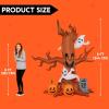 imageJoiedomi 8 FT Halloween Inflatable Scary Tree with Ghost Decorations Pumpkin and Tombstone Blow Up Inflatables with Buildin LEDs for Halloween Party Indoor Outdoor Yard Garden Lawn Decorations