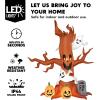 imageJoiedomi 8 FT Halloween Inflatable Scary Tree with Ghost Decorations Pumpkin and Tombstone Blow Up Inflatables with Buildin LEDs for Halloween Party Indoor Outdoor Yard Garden Lawn Decorations