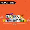 imageJoiedomi 8 ft Long Halloween Inflatable Three Characters and Pumpkin Patch Outdoor Decoration Blow Up Inflatables Witch Ghost Skeleton Yard Decorations with LEDs for Party Yard Lawn Garden DecorPumpkin Vampire