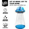 imageJoiedomi 9 FT Tall Halloween Inflatable UFO Outdoor Decorations Halloween Blow Ups UFO Alien Decor for Yard Decoration with LEDs for Lawn Garden Party DecorBlue Lights