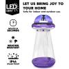 imageJoiedomi 9 FT Tall Halloween Inflatable UFO Outdoor Decorations Halloween Blow Ups UFO Alien Decor for Yard Decoration with LEDs for Lawn Garden Party DecorPurple Lights
