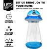 imageJoiedomi 9 FT Tall Halloween Inflatable UFO Outdoor Decorations Halloween Blow Ups UFO Alien Decor for Yard Decoration with LEDs for Lawn Garden Party DecorAnimated Lights
