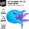 imageJoiedomi Animated Halloween Inflatable Outdoor Decorations Trunk or Treat Car Decorations Blow Ups Animated Dinosaur with LEDs for Halloween Yard DecorationOctopus