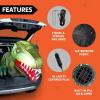 imageJoiedomi Animated Halloween Inflatable Outdoor Decorations Trunk or Treat Car Decorations Blow Ups Animated Dinosaur with LEDs for Halloween Yard DecorationDinosaur