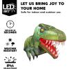 imageJoiedomi Animated Halloween Inflatable Outdoor Decorations Trunk or Treat Car Decorations Blow Ups Animated Dinosaur with LEDs for Halloween Yard DecorationDinosaur