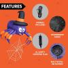 imageJoiedomi Halloween Inflatable Outdoor Decor Halloween Blow Ups for Yard Decorations Trunk or Treat Car Decorations Inflatable Spider with Spider Web for Car Decor
