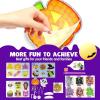 imageKlever Kits Halloween Gem Art Kit Kids Halloween Crafts Party Supplies Diamond Painting Kit with Stickers Suncatchers and Keychains Party Favor DIY Activities School Game Goodies Gift