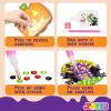 imageKlever Kits Halloween Gem Art Kit Kids Halloween Crafts Party Supplies Diamond Painting Kit with Stickers Suncatchers and Keychains Party Favor DIY Activities School Game Goodies Gift