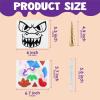imageKlever Kits Halloween Pumpkin Decorating Kit with 10 Animal Designs Halloween Party Supplies Party Favors for Kids Pumpkin Painting Kit DIY Art and Crafts for Family Projects Classroom Activities