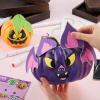 imageKlever Kits Halloween Pumpkin Painting Kit with 9 Character Designs Party Favor for Kids Halloween Arts Crafts Party Supplies Pumpkin Decorating Kit for Classroom DIY Activities Family Projects
