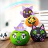 imageKlever Kits Halloween Pumpkin Painting Kit with 9 Character Designs Party Favor for Kids Halloween Arts Crafts Party Supplies Pumpkin Decorating Kit for Classroom DIY Activities Family Projects