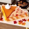 imageSpooktacular Creations 2 PCS Thanksgiving Decorative Plush Pumpkin ampamp Apple Pie Hats Thanksgiving Novelty Hats Party Favor Supplies Accessories Costume Dress Up