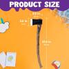 imageSpooktacular Creations 27quot Halloween Realistic Foam Felling Axe Scary Toy Weapons Fake Plastic Toy Axes for Women Men Halloween Costume Cosplay Party Props Accessories Brown