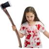 imageSpooktacular Creations 27quot Halloween Realistic Foam Felling Axe Scary Toy Weapons Fake Plastic Toy Axes for Women Men Halloween Costume Cosplay Party Props Accessories Brown