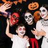imageSpooktacular Creations 3PCS Halloween Makeup Face Body Paint Waterproof Foundation Cream Cake Tub Halloween Party Cosplay Clown Sfx Costume Dress Up Makeup for Adult1 Oz Each White Black Red