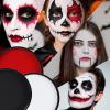 imageSpooktacular Creations 3PCS Halloween Makeup Face Body Paint Waterproof Foundation Cream Cake Tub Halloween Party Cosplay Clown Sfx Costume Dress Up Makeup for Adult1 Oz Each White Black Red
