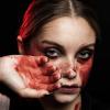 imageSpooktacular Creations 45oz Fake Blood Washable Fake Blood for Clothes Halloween Vampire Makeup for Halloween Costumes Zombie Makeup Face Body Paint