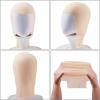 imageSpooktacular Creations Halloween Bald Cap for Men Women Halloween Costumes Latex Bald Head Wig Cap for Adults Costume Makeup Costume Accessories Old Men Balding Cosplay Dress Up Prop