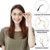 imageSpooktacular Creations Halloween Black Wizard Glasses Old Men Round Wire Costume Glasses Accessory for Men Women Halloween Dress Up Halloween Costume PropGold