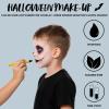 imageSpooktacular Creations Halloween Face Paint Crayon Set 42 Pcs Halloween Costume Body Paint Stencils Party Pack Including 42 Colors Birthday Toy Makeup Cosplay Party Supplies Gifts for Girls Boys