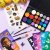 imageSpooktacular Creations Halloween Face Painting Makeup Kit 22 Colors NonToxic Paint With Stencils ampamp Brushes Sponges Glitter Powders Tattoo Stickers Professional Makeup Kit for Parties Birthdays