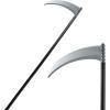 imageSpooktacular Creations Halloween Grim Reaper Scythe Accessories 52 inch Grim Reapers Weapon for Halloween Party Pretend Play Costume