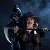 imageSpooktacular Creations Halloween Grim Reaper Scythe Accessories 52 inch Grim Reapers Weapon for Halloween Party Pretend Play Costume