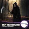 imageSpooktacular Creations Halloween Grim Reaper Scythe Accessories 52 inch Grim Reapers Weapon for Halloween Party Pretend Play Costume