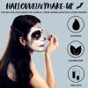 imageSpooktacular Creations Halloween Makeup Face Body Paint Waterproof Foundation Cream Cake Tub Halloween Party Cosplay Clown Sfx Costume and Dress Up Makeup for Adult1 Oz WhiteWhite