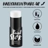 imageSpooktacular Creations Halloween Makeup Face and Body Paint Makeup Foundation Stick  Oily Waterproof Foundation Stick for Cosplay Zombie Skeleton Clown for Adult Party Dress Up 1 Oz Redwhite