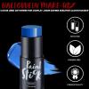 imageSpooktacular Creations Halloween Makeup Face and Body Paint Makeup Foundation Stick  Oily Waterproof Foundation Stick for Cosplay Zombie Skeleton Clown for Adult Party Dress Up 1 Oz RedBlue