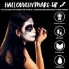 imageSpooktacular Creations Halloween Makeup Kit Face Painting Set6 Colors Bruise Makeup PaletteScar Wax with Spatula ToolFake Blood GelBlood SprayStipple SpongesSFX Costume Cosplay Party for Adult