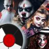 imageSpooktacular Creations Halloween Makeup Palette 3 Colors Face Body Paint Makeup Wheel Waterproof Zombie Skeleton Cosplay Face Painting for Adult and Kids 035 OzWhite Black Red Multicolor