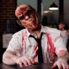 imageSpooktacular Creations Halloween Scary Zombie Head Mask Horror Biochemical Monster and Creepy Latex Bloody Mask for Adult Halloween Killer Cosplay Costumes Accessory Party Dress Up