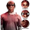 imageSpooktacular Creations Halloween Scary Zombie Head Mask Horror Biochemical Monster and Creepy Latex Bloody Mask for Adult Halloween Killer Cosplay Costumes Accessory Party Dress Up