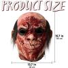 imageSpooktacular Creations Halloween Scary Zombie Head Mask Horror Biochemical Monster and Creepy Latex Bloody Mask for Adult Halloween Killer Cosplay Costumes Accessory Party Dress Up