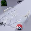 imageSpooktacular Creations Nerd Glasses Black Fake Glasses with Clear Lenses Costume Props Halloween Cosplay for Men Women Adult Halloween Accessories OutfitTransparent