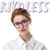 imageSpooktacular Creations Nerd Glasses Black Fake Glasses with Clear Lenses Costume Props Halloween Cosplay for Men Women Adult Halloween Accessories OutfitPurple
