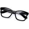 imageSpooktacular Creations Nerd Glasses Black Fake Glasses with Clear Lenses Costume Props Halloween Cosplay for Men Women Adult Halloween Accessories OutfitBlack