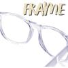 imageSpooktacular Creations Nerd Glasses Black Fake Glasses with Clear Lenses Costume Props Halloween Cosplay for Men Women Adult Halloween Accessories OutfitTransparent