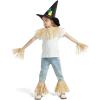 imageSpooktacular Creations Scarecrow Costume Set Include Straw Hat Straw Skirt for Kids Women Men Halloween Party AccessoriesBlack