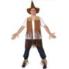 imageSpooktacular Creations Scarecrow Costume Set Include Straw Hat Straw Skirt for Kids Women Men Halloween Party AccessoriesBrown